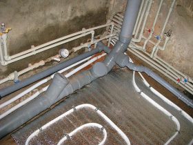 Монтаж канализационных труб в Бор